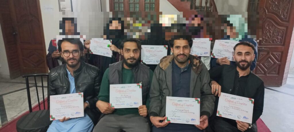 Diploma in Information Technology but with blurring of women apprentices